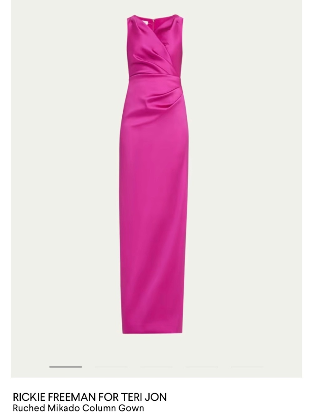 Rickie Freeman for Teri Jon Pink Gown